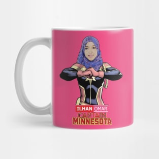 Ilhan Omar Captain Minnesota Mug